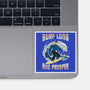 Surf Long And Prosper-None-Glossy-Sticker-NMdesign