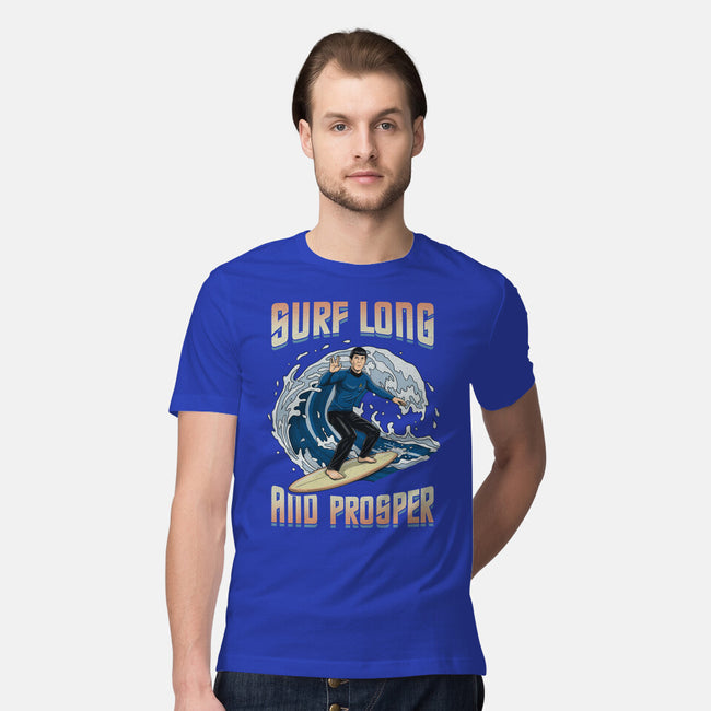 Surf Long And Prosper-Mens-Premium-Tee-NMdesign