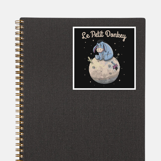 Le Petit Donkey-None-Glossy-Sticker-NMdesign