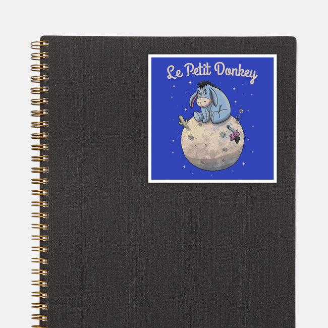 Le Petit Donkey-None-Glossy-Sticker-NMdesign