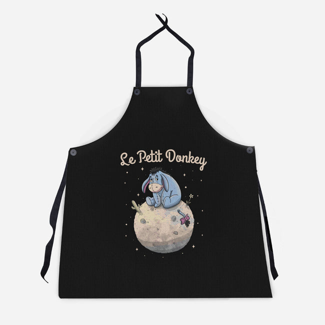Le Petit Donkey-Unisex-Kitchen-Apron-NMdesign