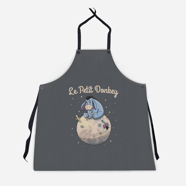 Le Petit Donkey-Unisex-Kitchen-Apron-NMdesign