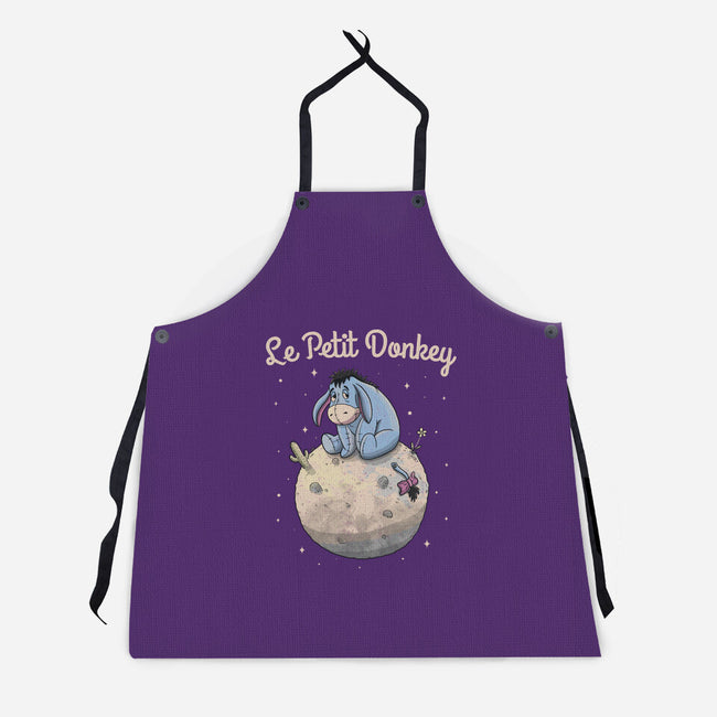 Le Petit Donkey-Unisex-Kitchen-Apron-NMdesign