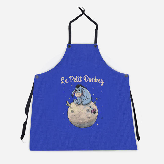 Le Petit Donkey-Unisex-Kitchen-Apron-NMdesign