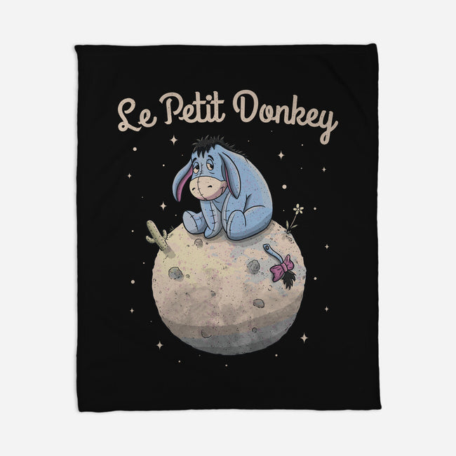 Le Petit Donkey-None-Fleece-Blanket-NMdesign