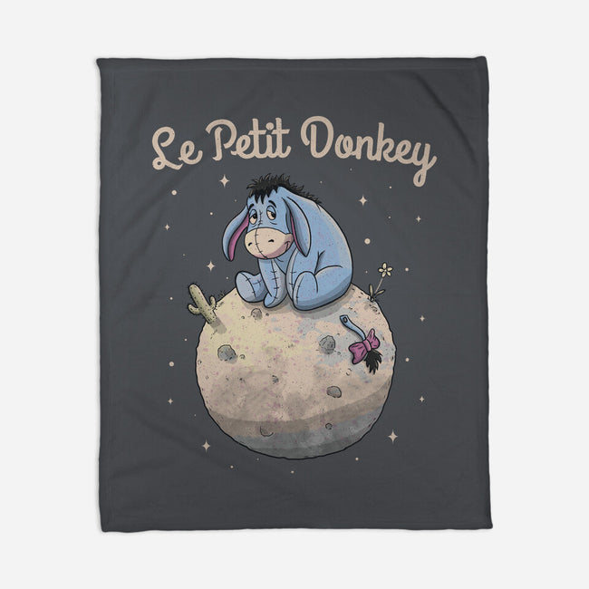 Le Petit Donkey-None-Fleece-Blanket-NMdesign