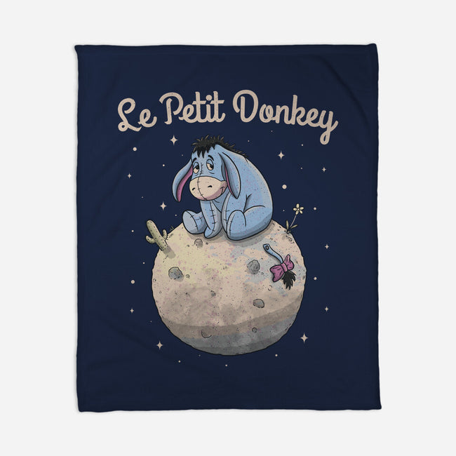 Le Petit Donkey-None-Fleece-Blanket-NMdesign
