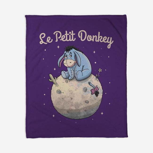 Le Petit Donkey-None-Fleece-Blanket-NMdesign