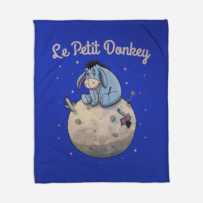 Le Petit Donkey-None-Fleece-Blanket-NMdesign