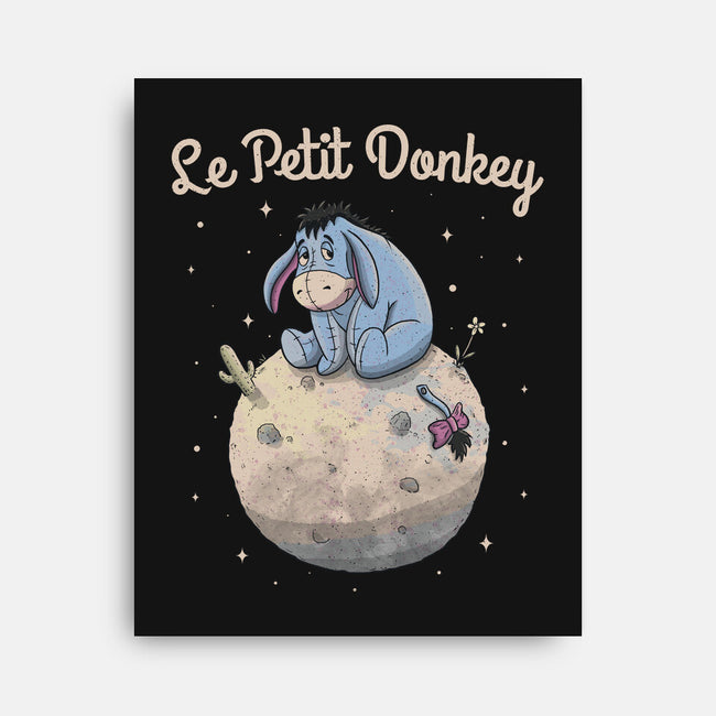 Le Petit Donkey-None-Stretched-Canvas-NMdesign