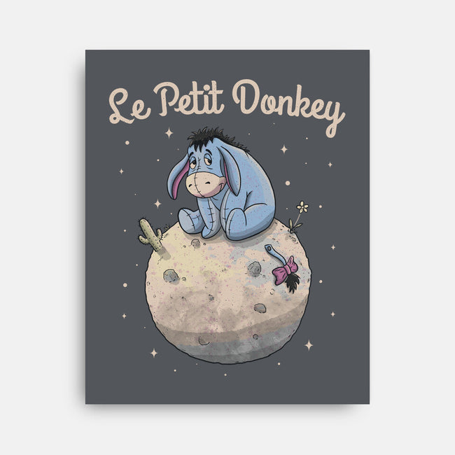 Le Petit Donkey-None-Stretched-Canvas-NMdesign