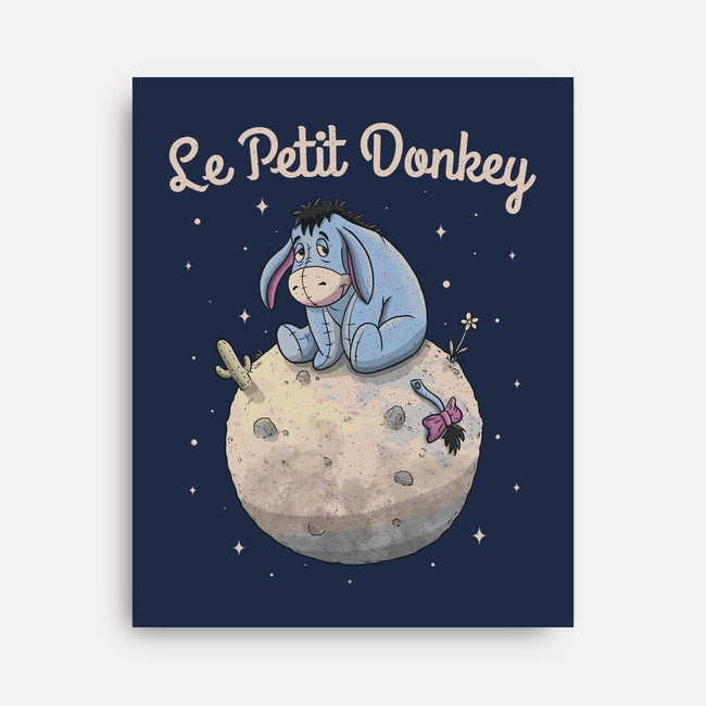 Le Petit Donkey-None-Stretched-Canvas-NMdesign
