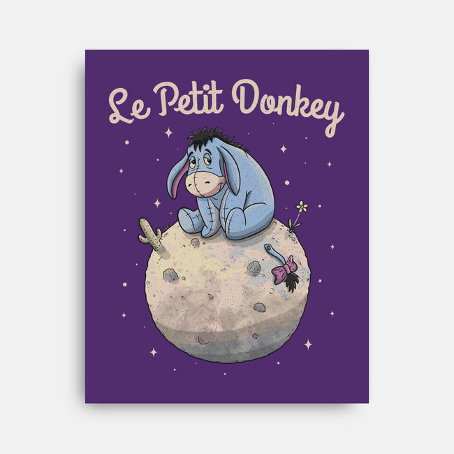 Le Petit Donkey-None-Stretched-Canvas-NMdesign
