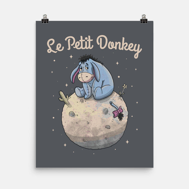 Le Petit Donkey-None-Matte-Poster-NMdesign