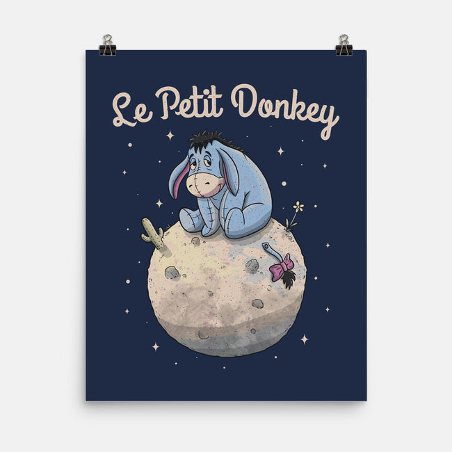 Le Petit Donkey-None-Matte-Poster-NMdesign