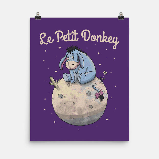 Le Petit Donkey-None-Matte-Poster-NMdesign