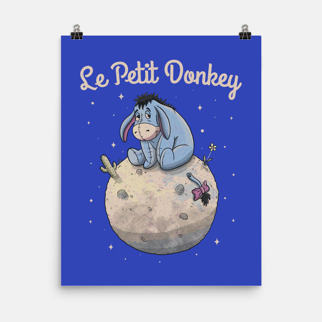 Le Petit Donkey-None-Matte-Poster-NMdesign