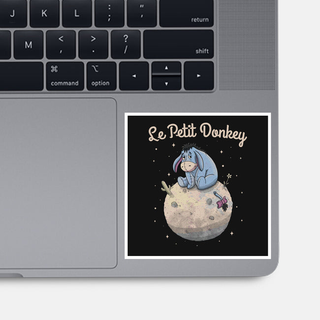 Le Petit Donkey-None-Glossy-Sticker-NMdesign
