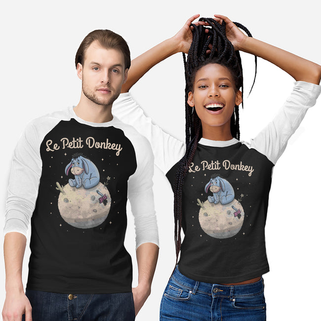 Le Petit Donkey-Unisex-Baseball-Tee-NMdesign