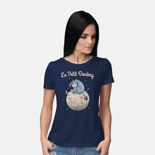 Le Petit Donkey-Womens-Basic-Tee-NMdesign