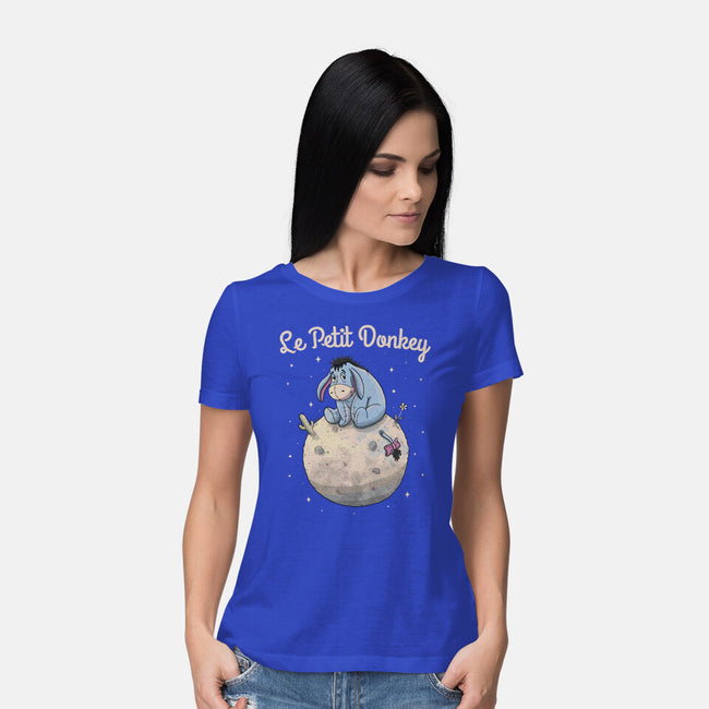 Le Petit Donkey-Womens-Basic-Tee-NMdesign