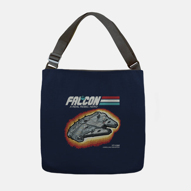 A Real Rebel Hero-None-Adjustable Tote-Bag-NMdesign