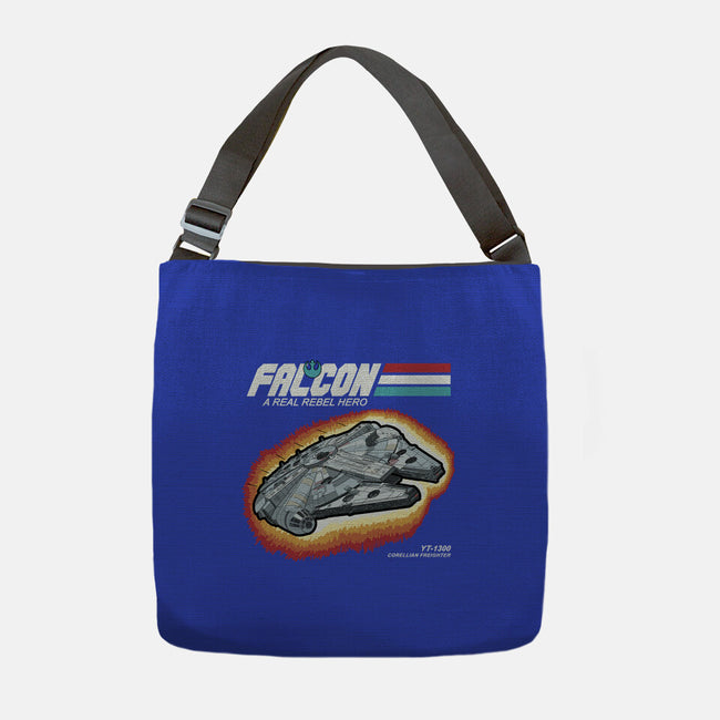 A Real Rebel Hero-None-Adjustable Tote-Bag-NMdesign