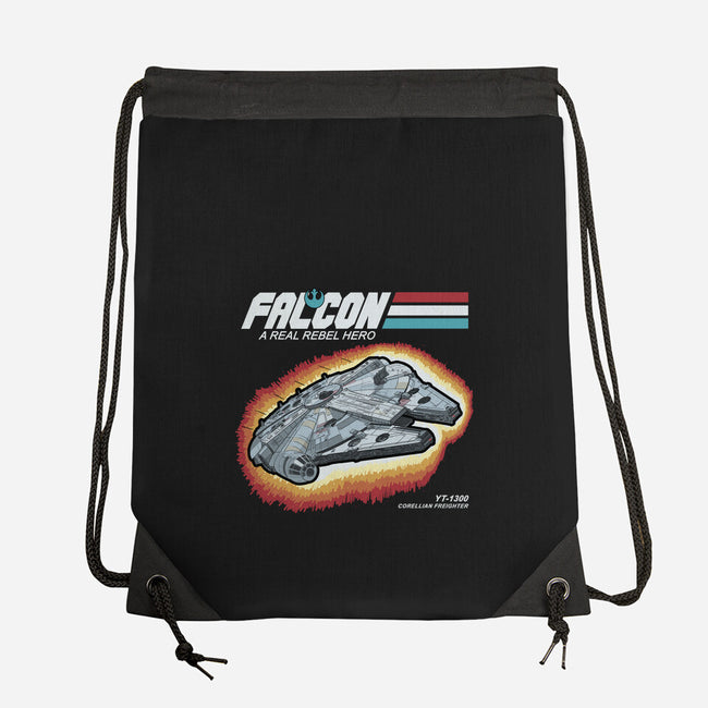 A Real Rebel Hero-None-Drawstring-Bag-NMdesign