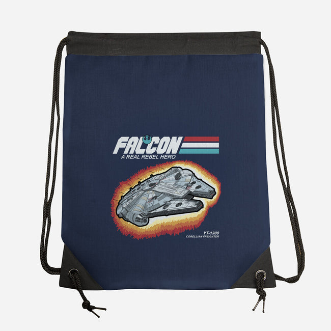 A Real Rebel Hero-None-Drawstring-Bag-NMdesign