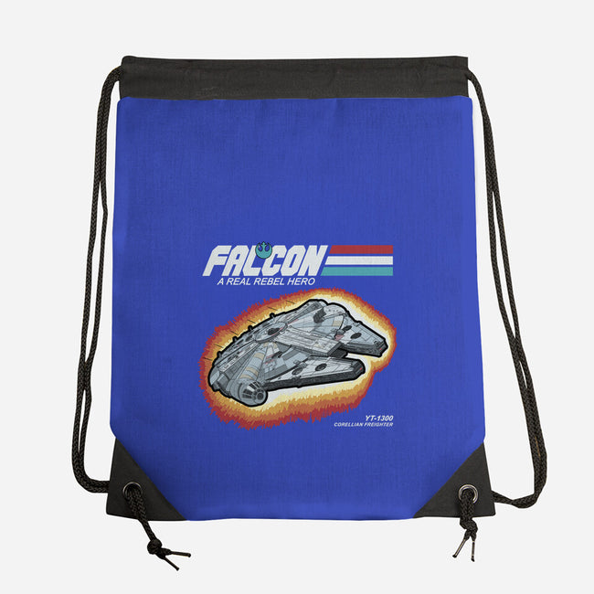 A Real Rebel Hero-None-Drawstring-Bag-NMdesign