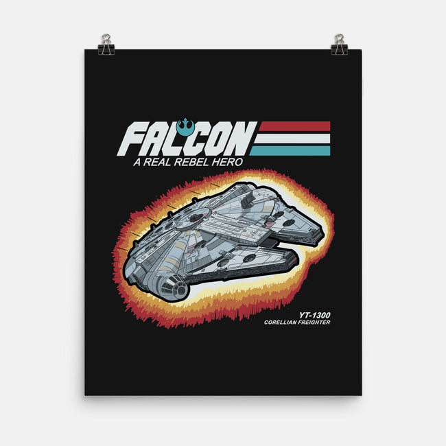 A Real Rebel Hero-None-Matte-Poster-NMdesign