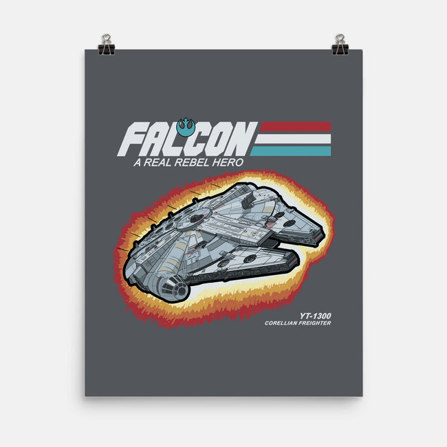 A Real Rebel Hero-None-Matte-Poster-NMdesign