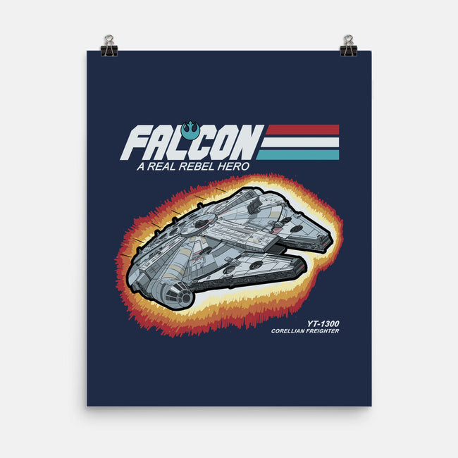 A Real Rebel Hero-None-Matte-Poster-NMdesign