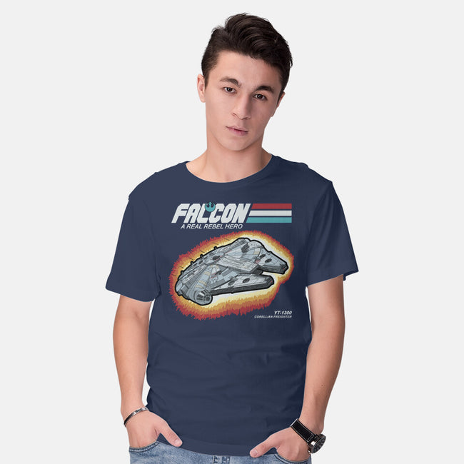 A Real Rebel Hero-Mens-Basic-Tee-NMdesign