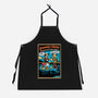 Stranger And Hobbs-Unisex-Kitchen-Apron-Sketchy Art Shop