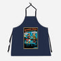 Stranger And Hobbs-Unisex-Kitchen-Apron-Sketchy Art Shop