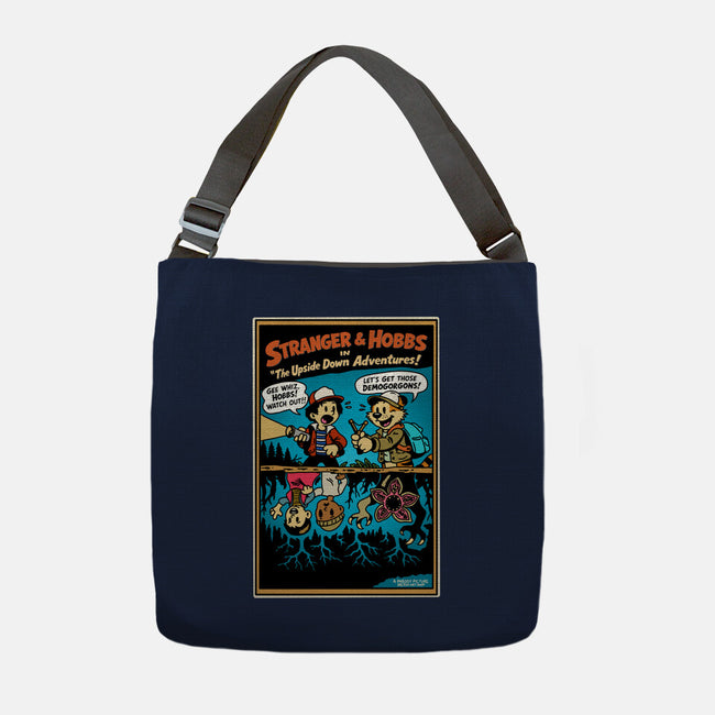 Stranger And Hobbs-None-Adjustable Tote-Bag-Sketchy Art Shop