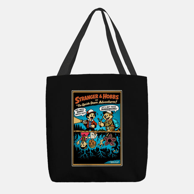 Stranger And Hobbs-None-Basic Tote-Bag-Sketchy Art Shop