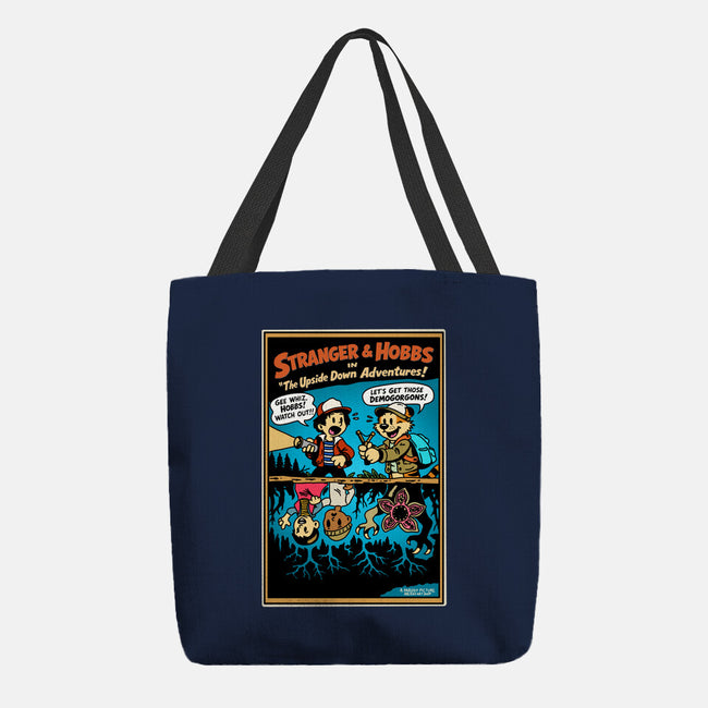 Stranger And Hobbs-None-Basic Tote-Bag-Sketchy Art Shop