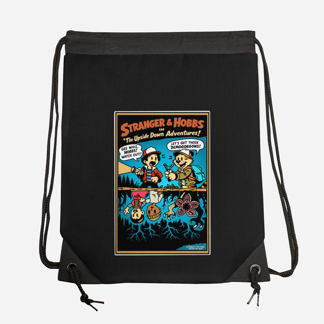 Stranger And Hobbs-None-Drawstring-Bag-Sketchy Art Shop