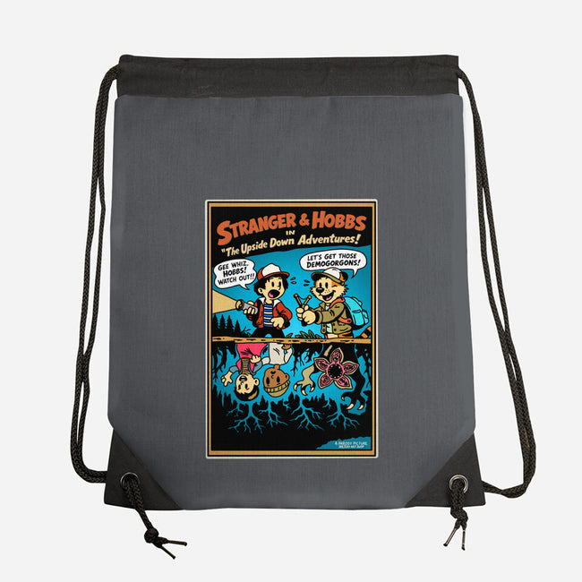 Stranger And Hobbs-None-Drawstring-Bag-Sketchy Art Shop