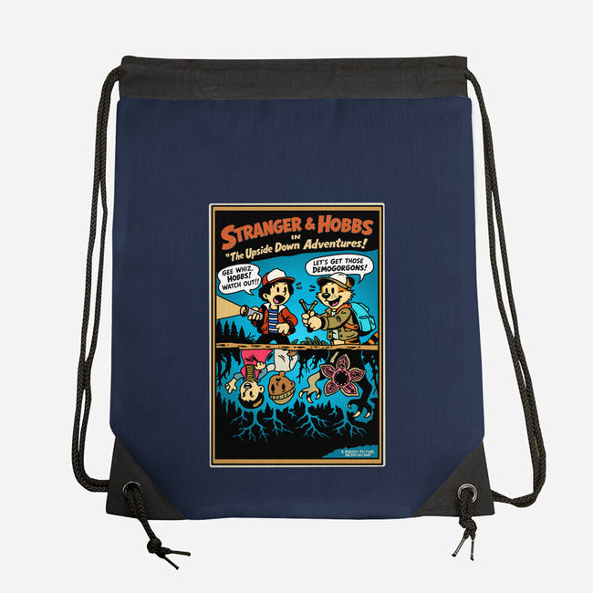 Stranger And Hobbs-None-Drawstring-Bag-Sketchy Art Shop