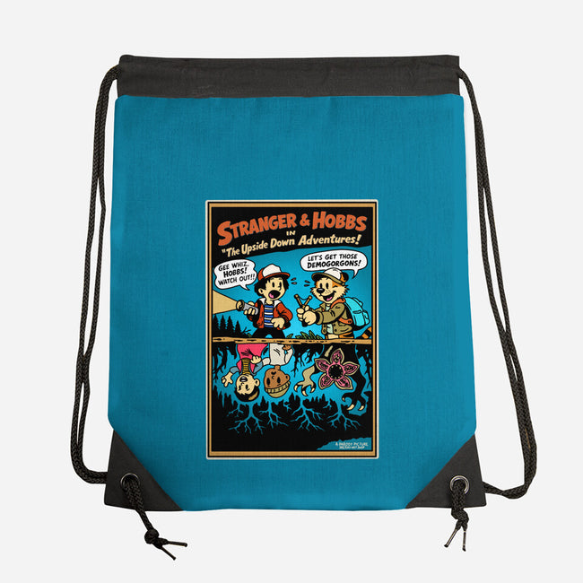 Stranger And Hobbs-None-Drawstring-Bag-Sketchy Art Shop