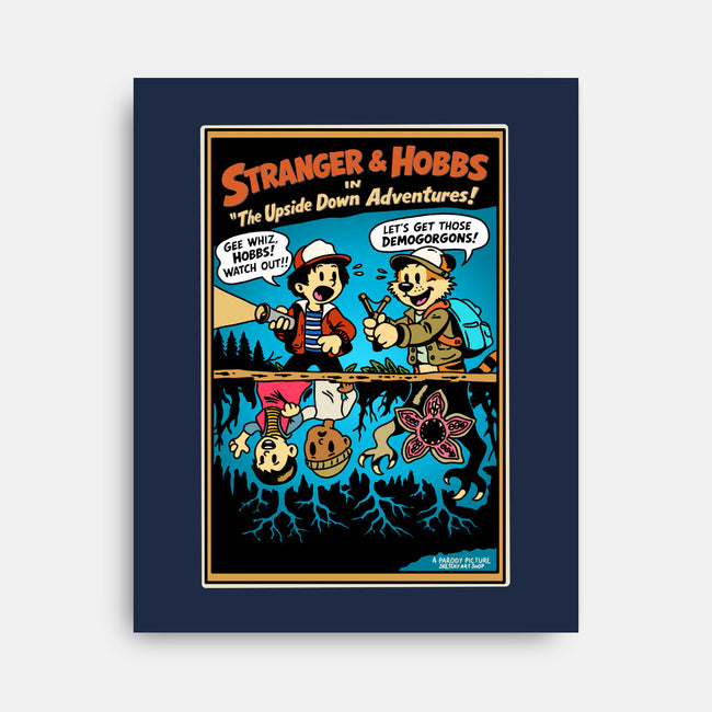 Stranger And Hobbs-None-Stretched-Canvas-Sketchy Art Shop
