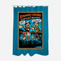 Stranger And Hobbs-None-Polyester-Shower Curtain-Sketchy Art Shop