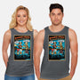 Stranger And Hobbs-Unisex-Basic-Tank-Sketchy Art Shop