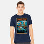Stranger And Hobbs-Mens-Heavyweight-Tee-Sketchy Art Shop