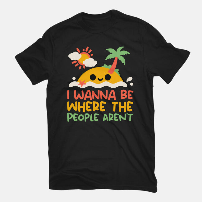 Antisocial Desert Island-Unisex-Basic-Tee-NemiMakeit