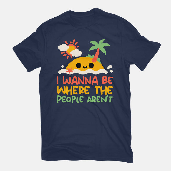 Antisocial Desert Island-Unisex-Basic-Tee-NemiMakeit