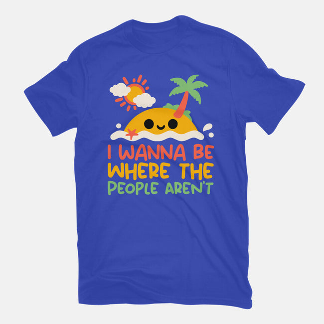 Antisocial Desert Island-Unisex-Basic-Tee-NemiMakeit